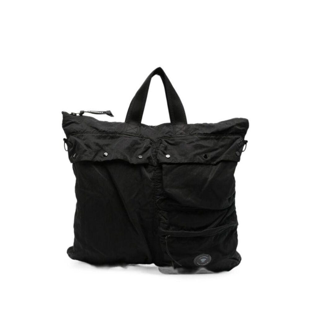 C.P. Company Men Lens-Detail Multi-Pocket Tote Bag